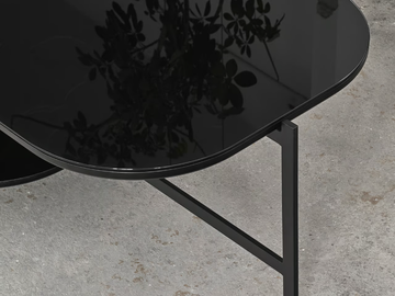 EXO - Low side table with integrated magazine rack by Kendo Mobiliario - view 3